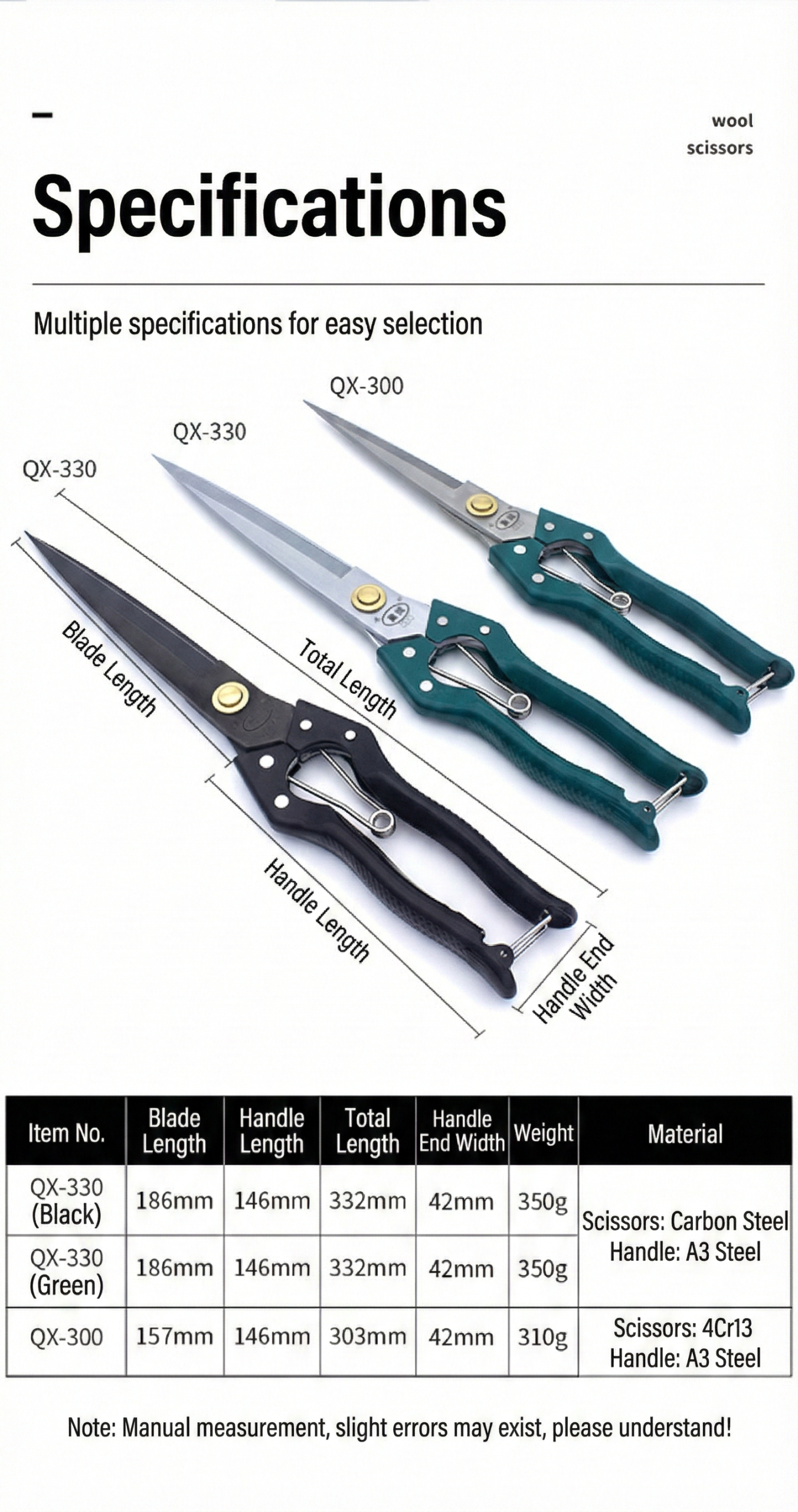 shearpro spring assist wool shears