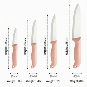 zirconia ceramic prep knife