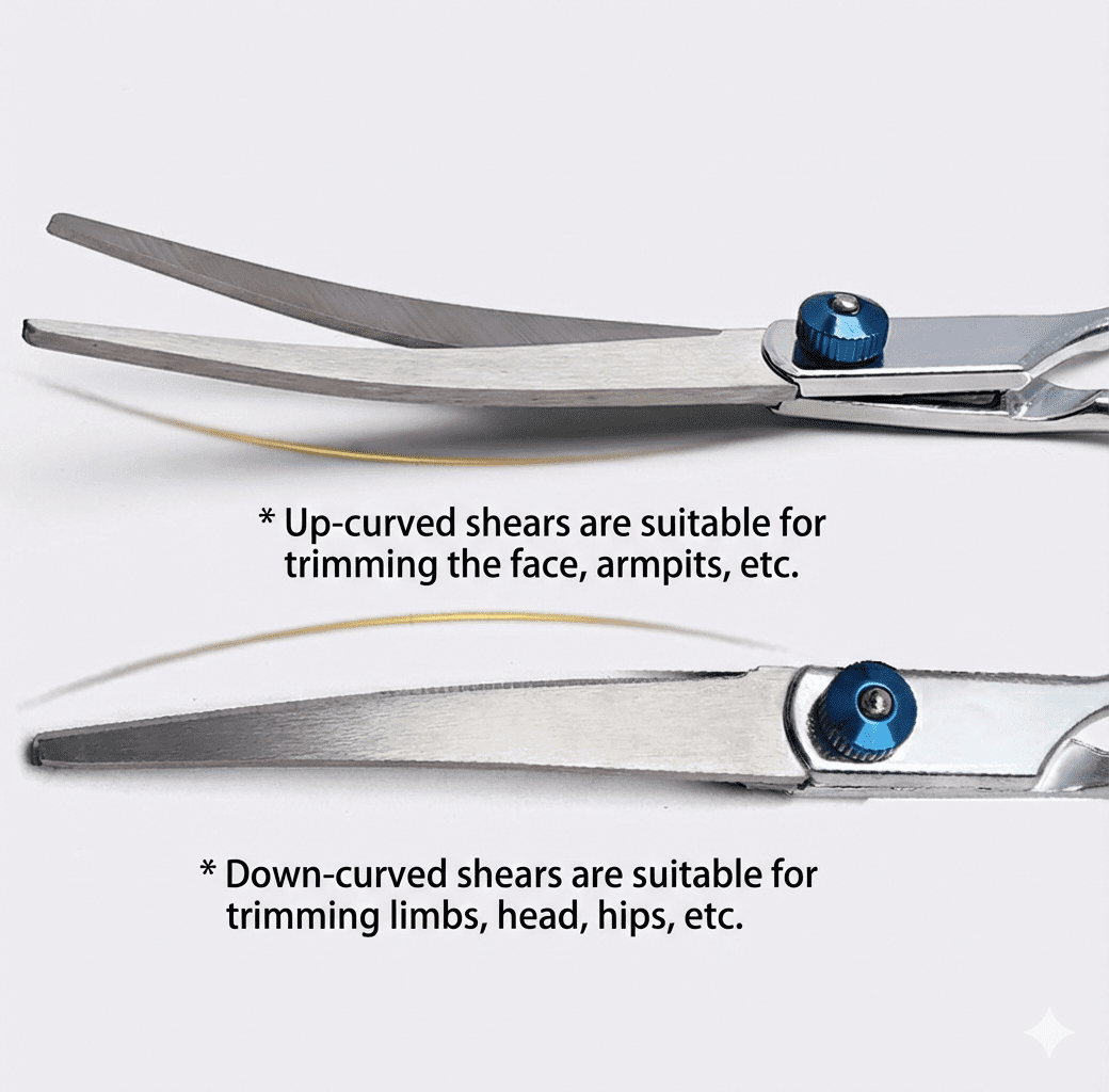 homegroom 6" pet grooming shears set