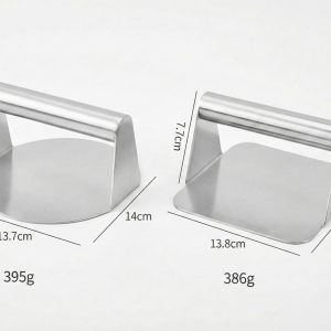 stainless steel meat press & grill weight