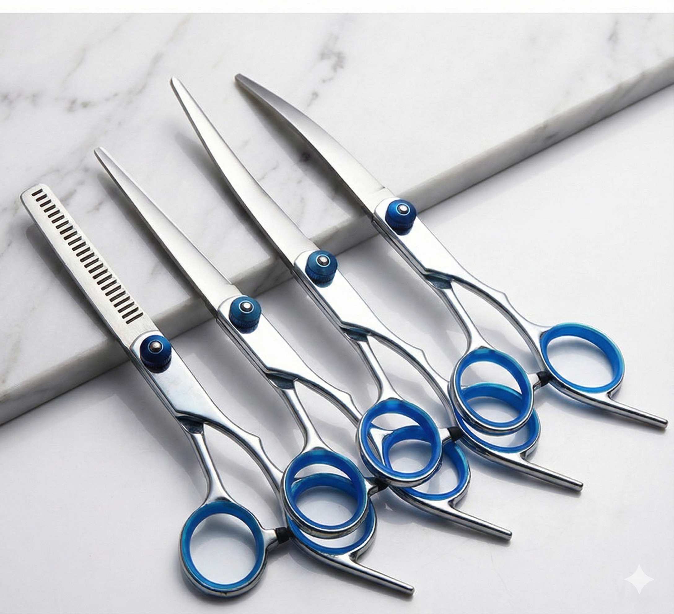 homegroom 6" pet grooming shears set