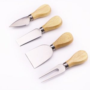 stainless steel cheese knife gift set