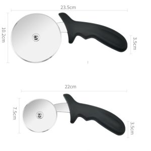 stainless steel pizza & pastry cutter